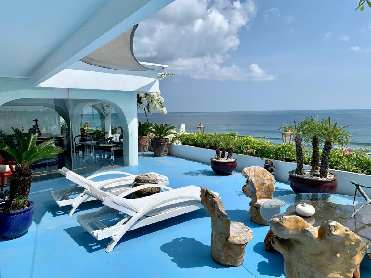 Villa Morabito Art Cliff Uluwatu Exterior foto