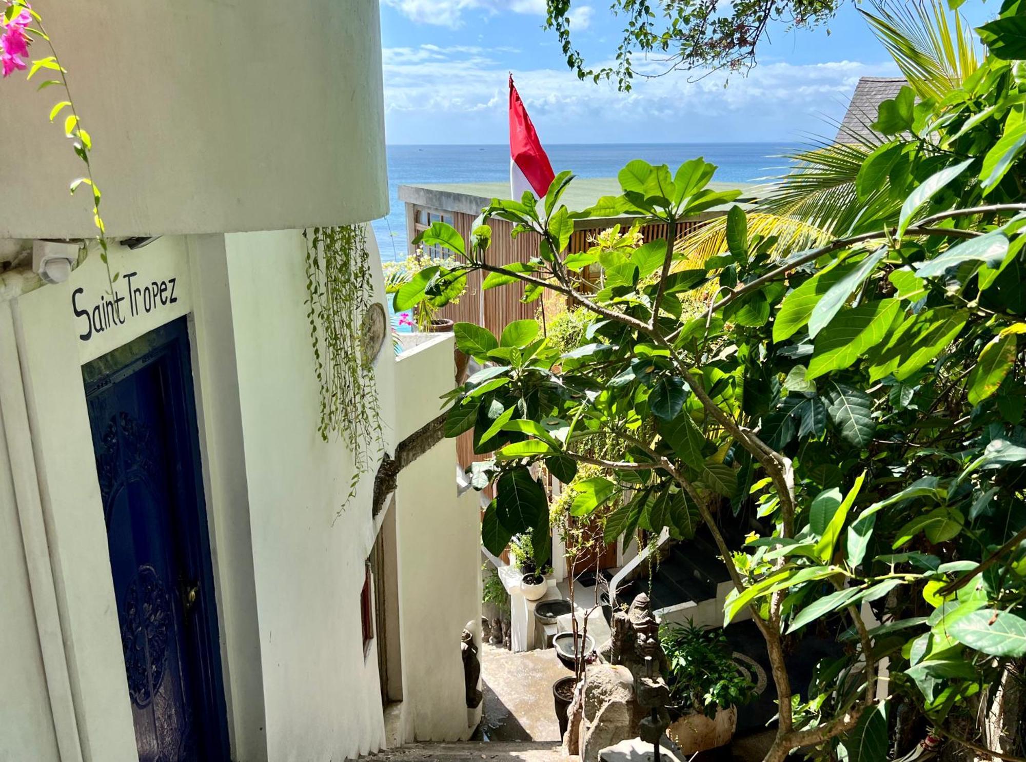 Villa Morabito Art Cliff Uluwatu Exterior foto