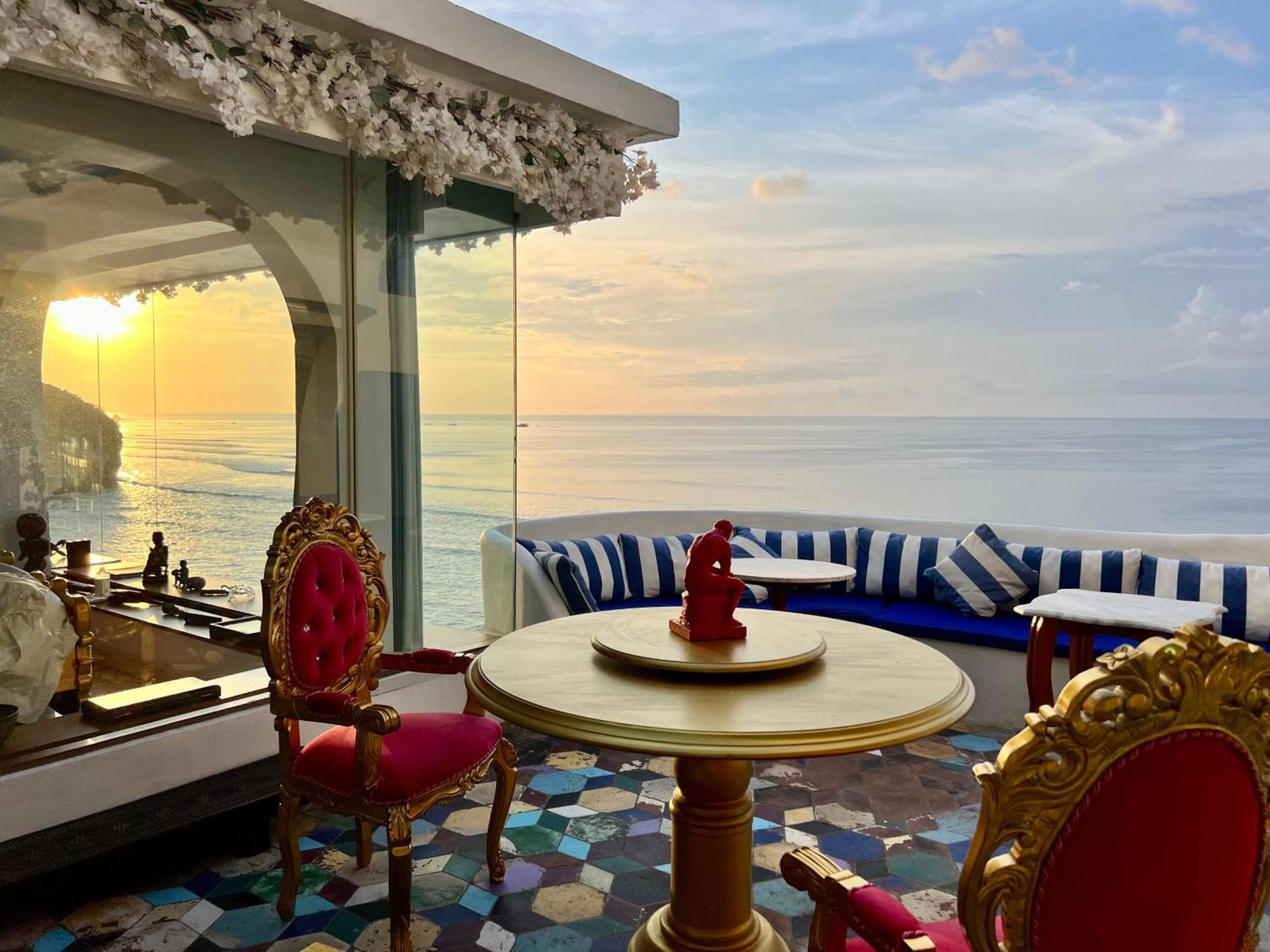 Villa Morabito Art Cliff Uluwatu Exterior foto