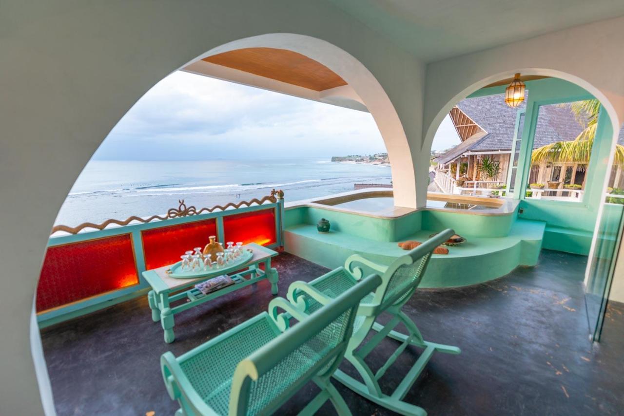 Villa Morabito Art Cliff Uluwatu Exterior foto