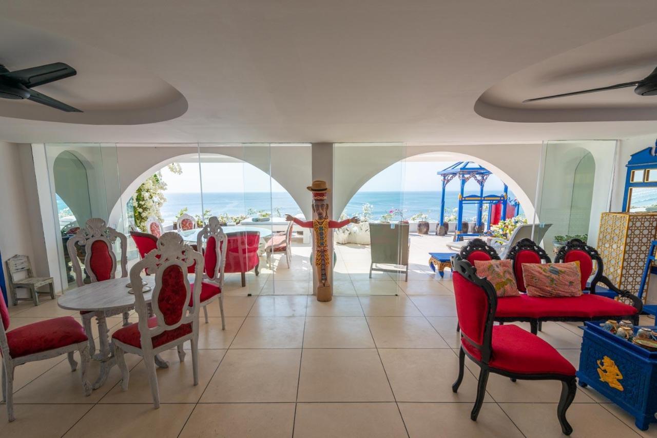 Villa Morabito Art Cliff Uluwatu Exterior foto