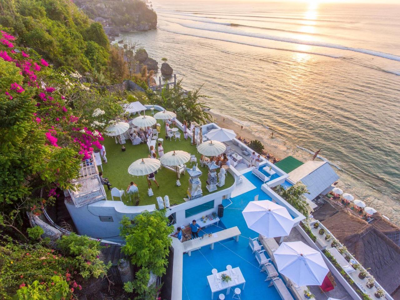Villa Morabito Art Cliff Uluwatu Exterior foto