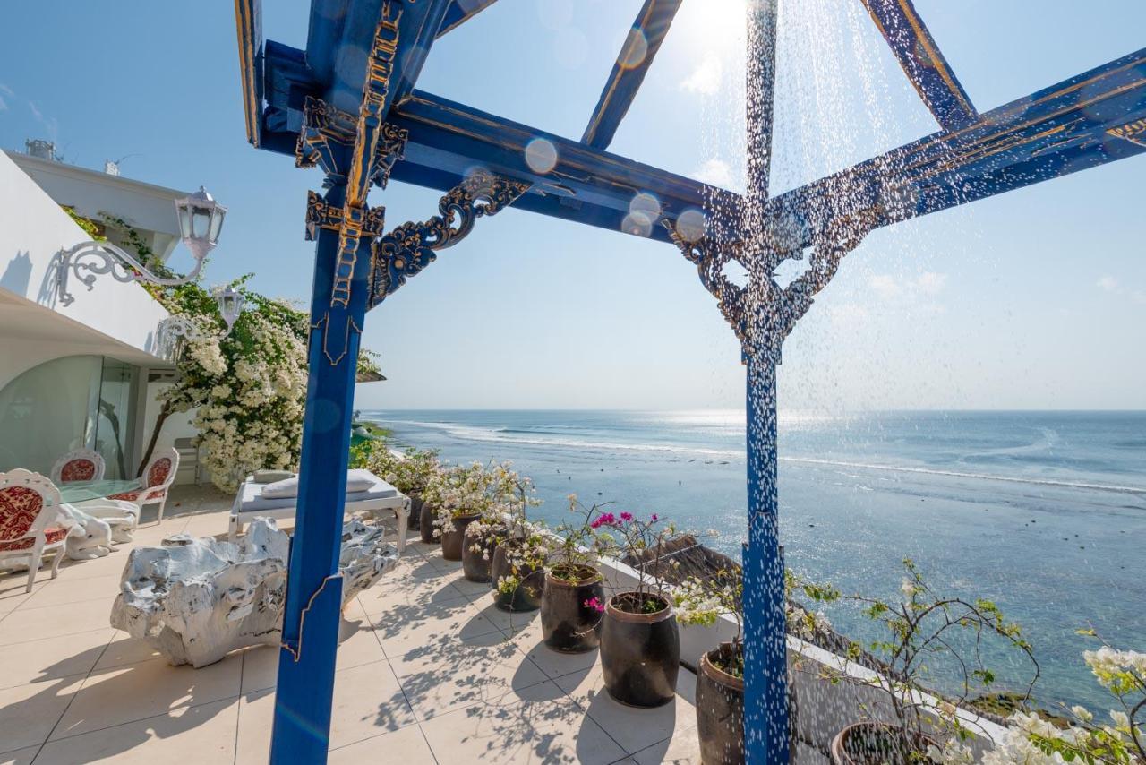 Villa Morabito Art Cliff Uluwatu Exterior foto